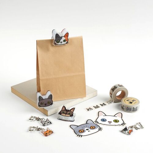 Mini Cat Face Card - Image 11
