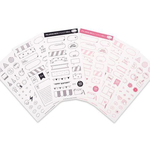 6pcs Instax Deco Sticker Set - Image 9