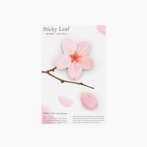 Medium Cherry Blossom Sticky Note