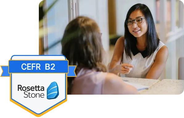 Stacked images showing an adaptive assessment experience.